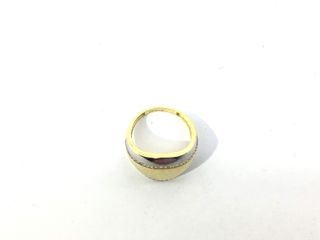 anillo oro 18k con piedra con circonita
