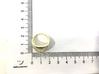 anillo oro 18k con piedra con circonita