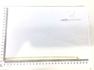 cadena oro 18k 23cm