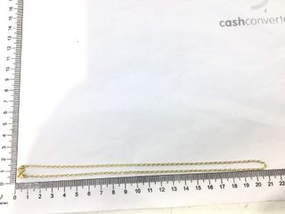 cadena oro 18k 20cm