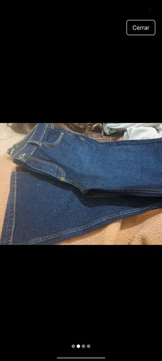 Pantalones Desigual con brillo