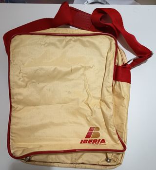 Bolsa Iberia Beige y Roja