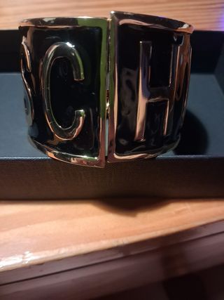 Bracciale Mosc nero e oro