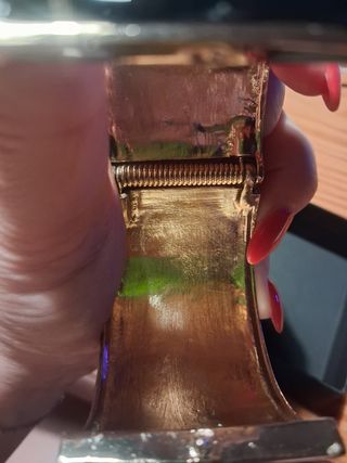 Bracciale Mosc nero e oro