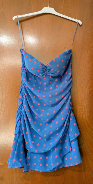 Vestido MANGO Flamenco Corto