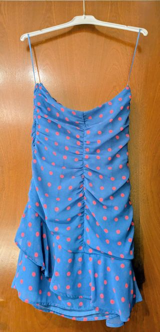 Vestido MANGO Flamenco Corto
