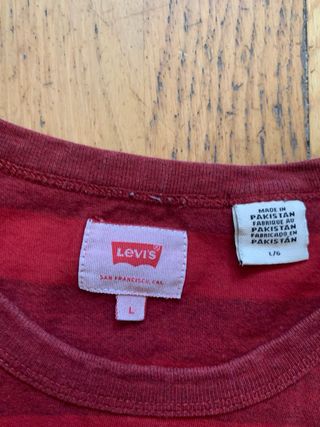 Lote 3 Camisetas Adidas y Levi's