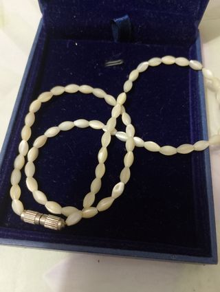 Collana vintage madreperla