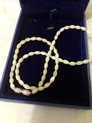 Collana vintage madreperla