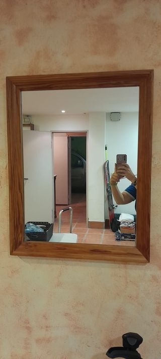 Espejo Marco Madera 60x70