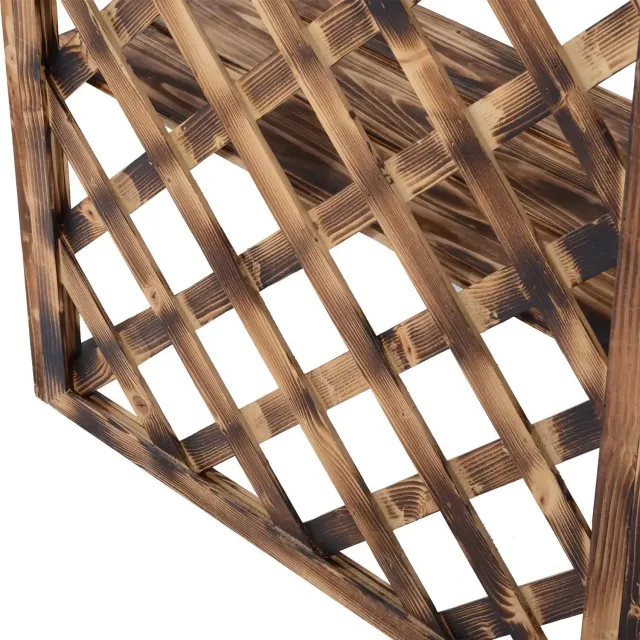 Scaffale Porta Piante da Esterno a 3 Ripiani in Le