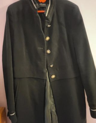 Abrigo Zara Negro