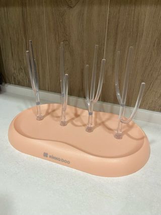 Escurrebiberones Kikka Boo Rosa