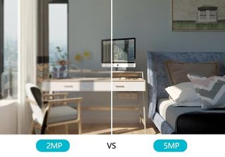 Cámara de Seguridad E27 5MP WiFi con Luz