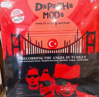 Depeche Mode Doble Vinilo Recording the Angel in T