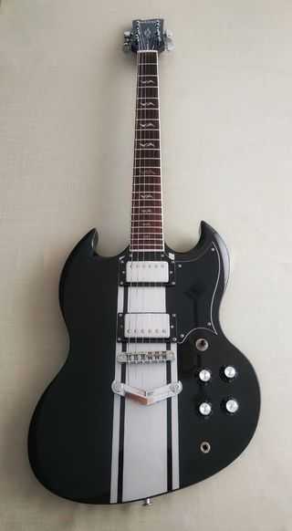 Guitarra Eléctrica SG Westcreek Racer Negra