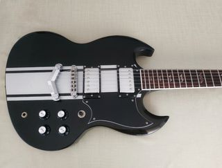 Guitarra Eléctrica SG Westcreek Racer Negra