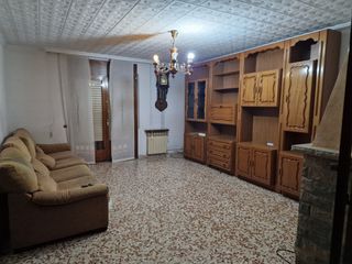 Armario comedor madera y cristal
