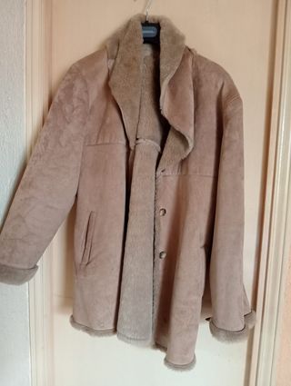 Auténtico abrigo de piel vintage años 80