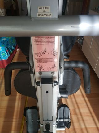 Máquina de remo y bici estática Mustang