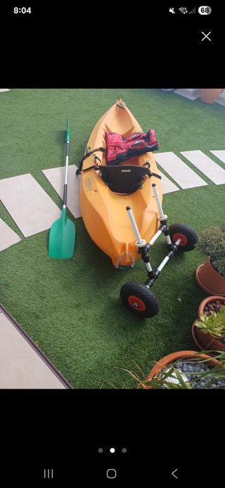 Kayak Rigido para una persona.