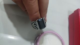 Anillo Hombre Piedra Negra ÓNIX 