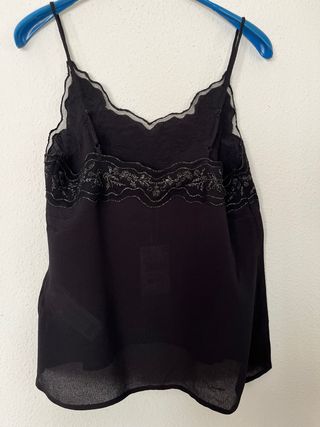 Top lencero Hoss Intropia. Nuevo con etiquetas.