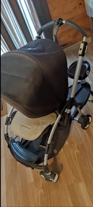 Silleta Bugaboo Bee y soporte extra.