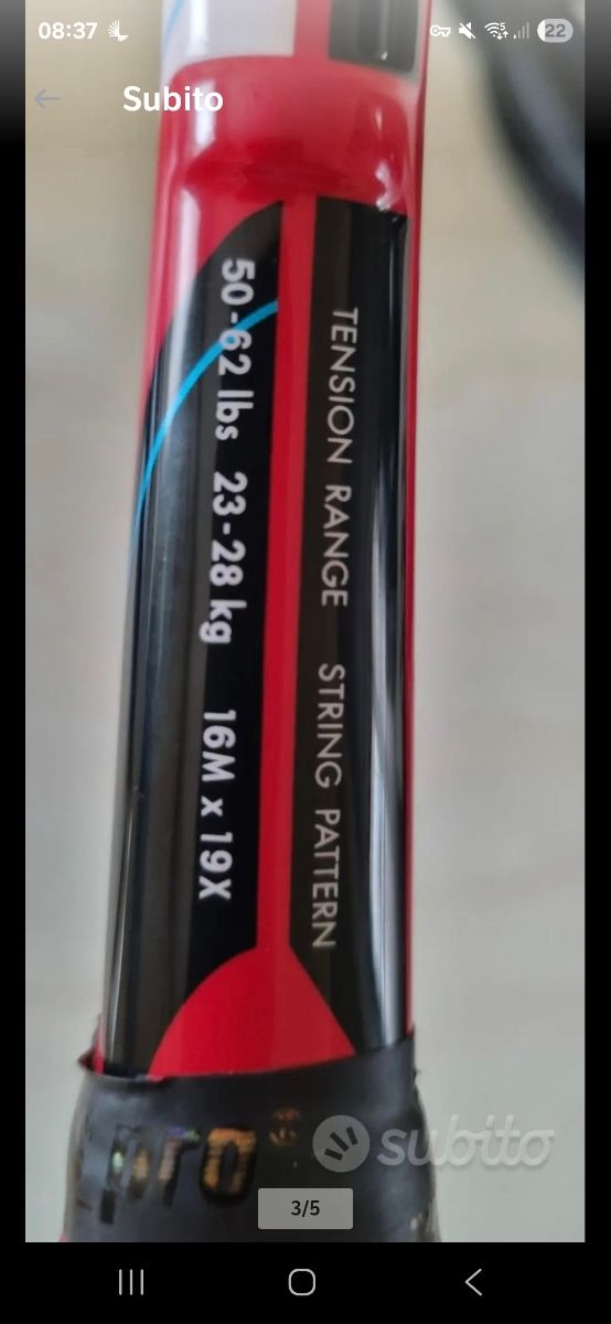 Racchetta da tennis Prokennex + custodia