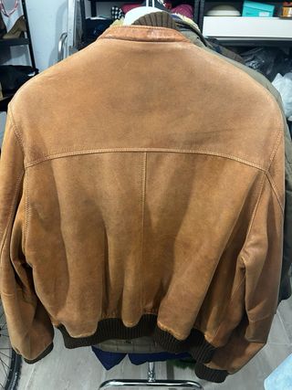 Chaqueta de Piel natural Marrón