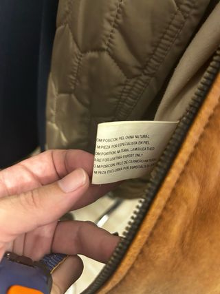 Chaqueta de Piel natural Marrón