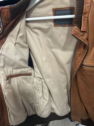 Chaqueta de Piel natural Marrón