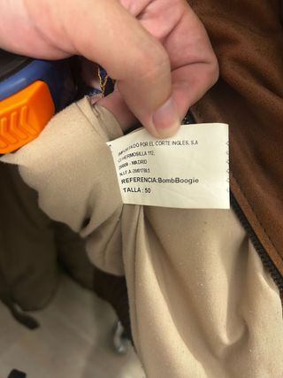 Chaqueta de Piel natural Marrón