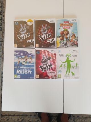 Juegos Wii: La Voz Vol. 2 y 3, Big Family Games, W