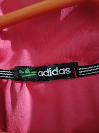 Chaqueta Adidas Rosa Mujer Vintage Talla S-M