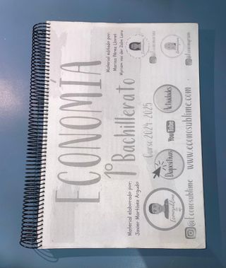 Material Economia 1 Bachillerato de Econosublime