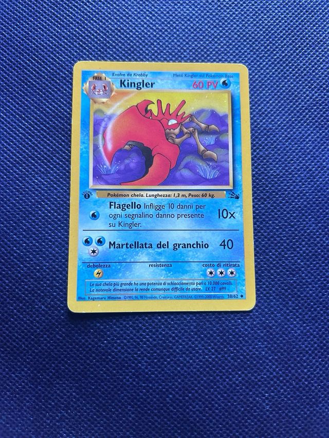 Lotto Carte Pokemon Vintage 1 Ed.