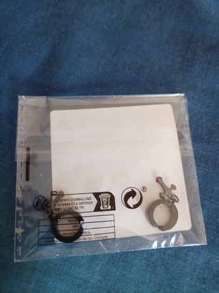 Pendientes aro con cruz sin perforación