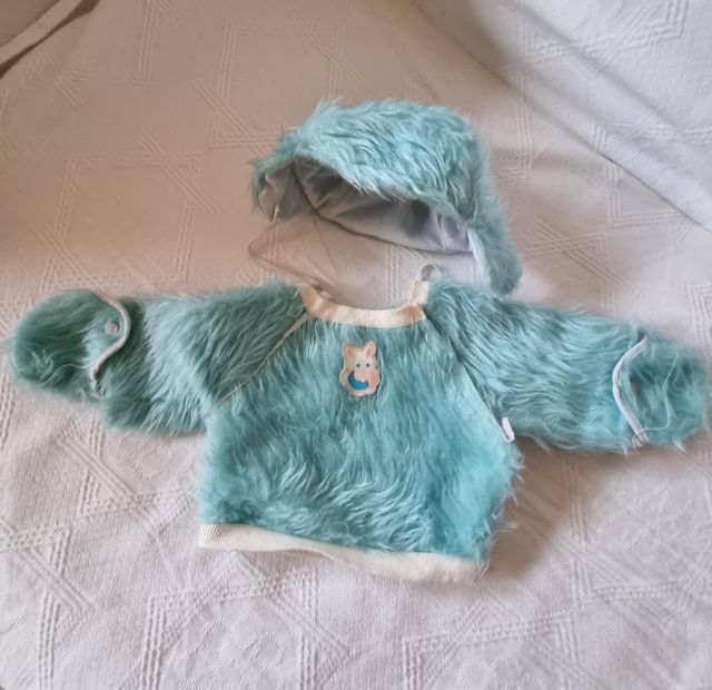 Cabbage Patch Pelliccia Sintetica Azzurro