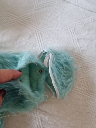 Cabbage Patch Pelliccia Sintetica Azzurro