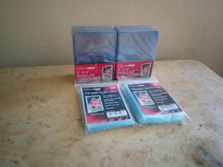50 Toploaders y 200 Fundas Penny Ultra Pro