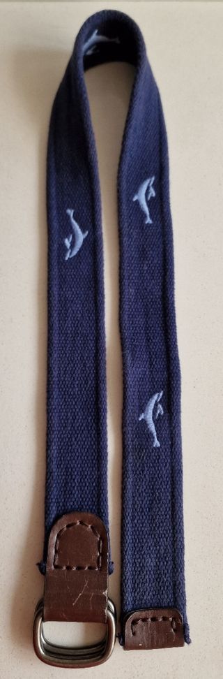 Cinturón infantil con delfines