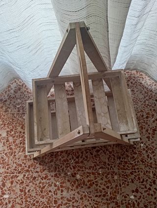 Estantería de bambú, práctico y cómodo