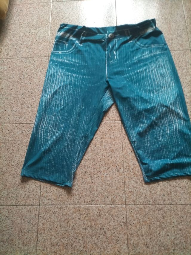 Pantaloni elasticizzati blu