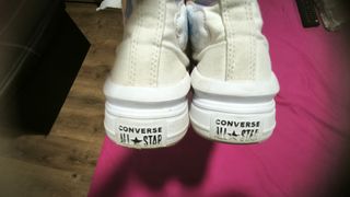 Tenis Converse Niña Blancos Arcoíris