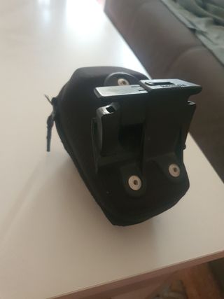 Bolsa sillín bicicleta negra