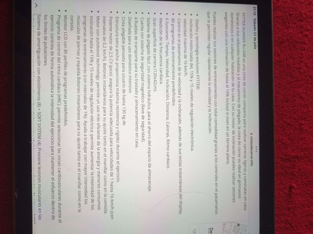 Cinta de Correr Fytter RU-04R