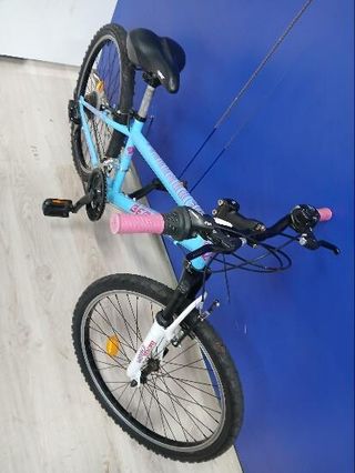 Bici 24 pulgadas Rosa y azul