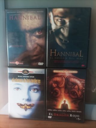PELÍCULAS TERROR SAGA COMPLETA HANNIBAL 