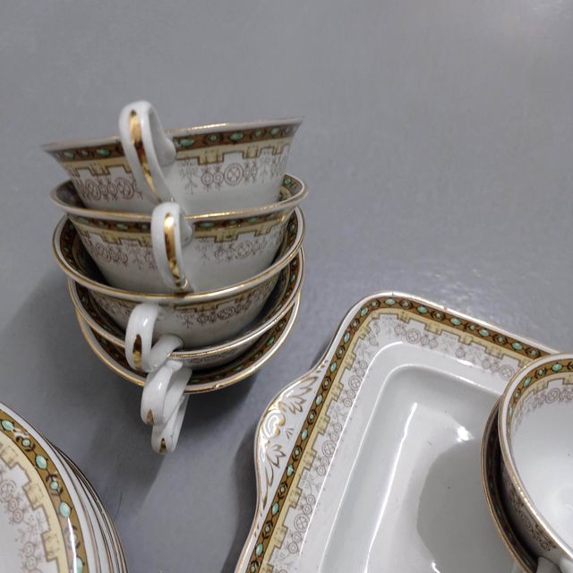 JUEGO DE CAFE PORCELANA CHINA OPACA